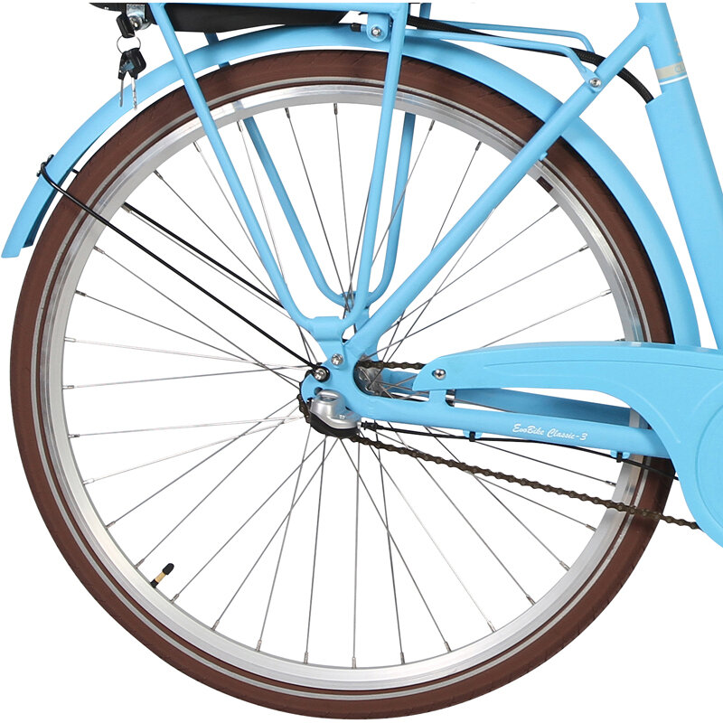 Bakhjul Shimano Nexus 3 elsykkel EvoBike CLASSIC