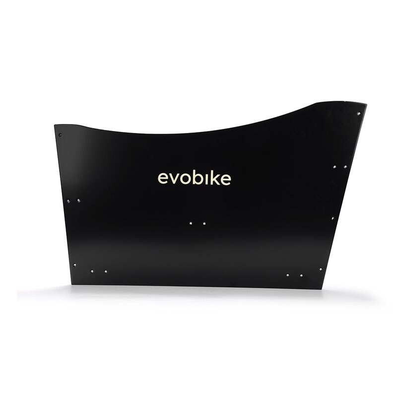 Svart trepanel venstre Evobike Cargo Pro - 2025