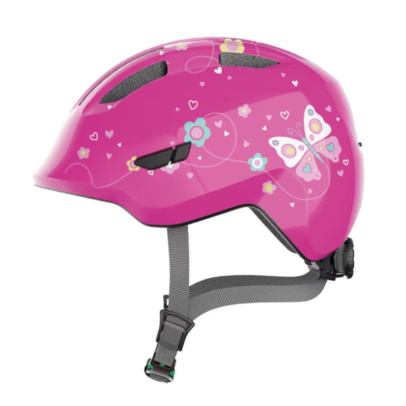 Abus Smiley 3.0 hjelm, Pink Butterfly