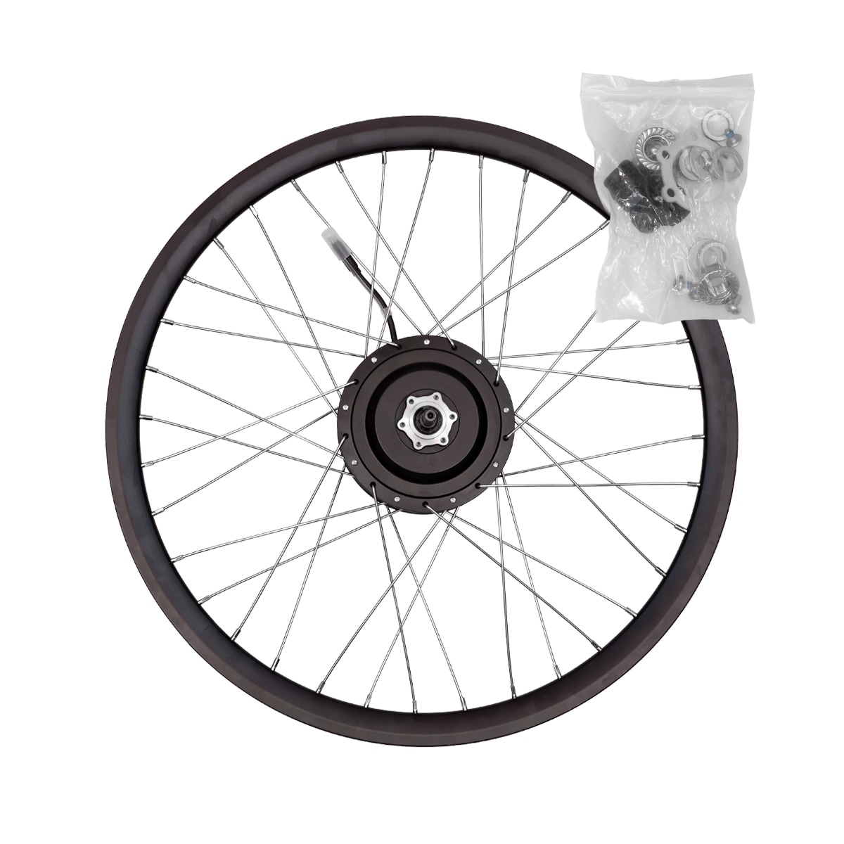 Bakhjul med 250W motor til Elcykel Evobike Cargo PRO 