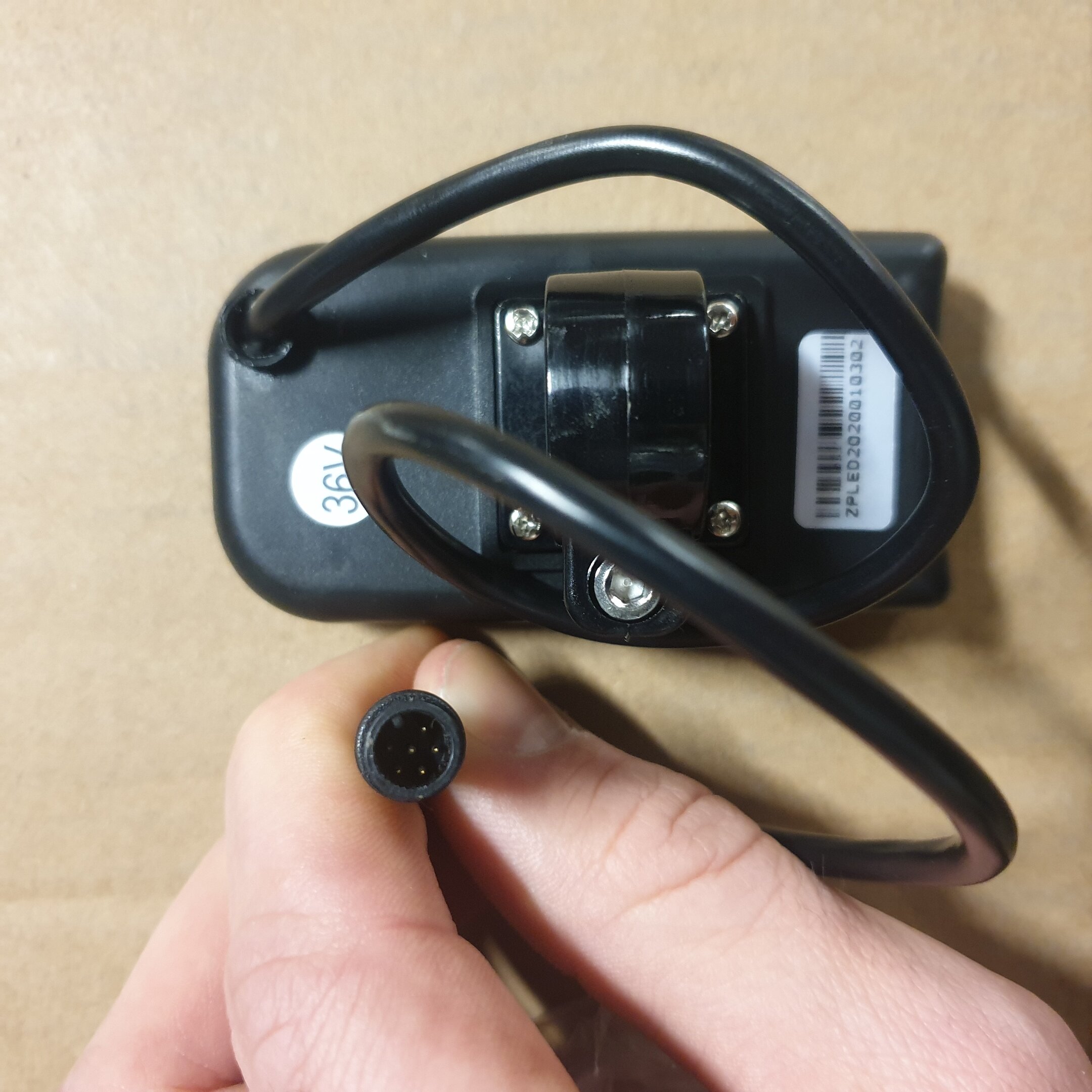 5-speed PAS-kontrollpanel til EvoBike