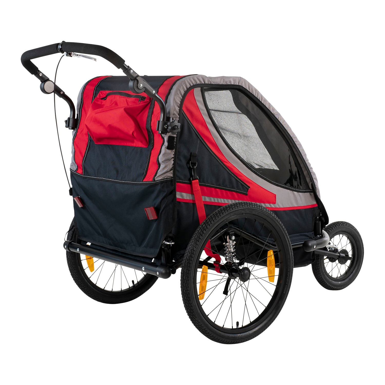 Sykkelvogn SunBee Supreme XL, med strollerkit