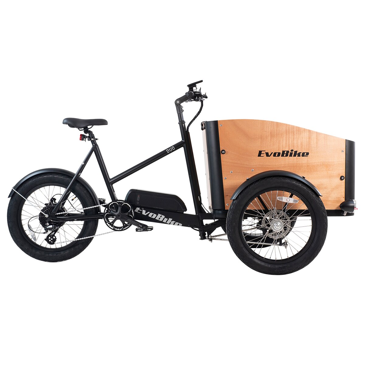 Elektrisk Trehjulssykkel Stabilt Kan Lastes P EvoBike