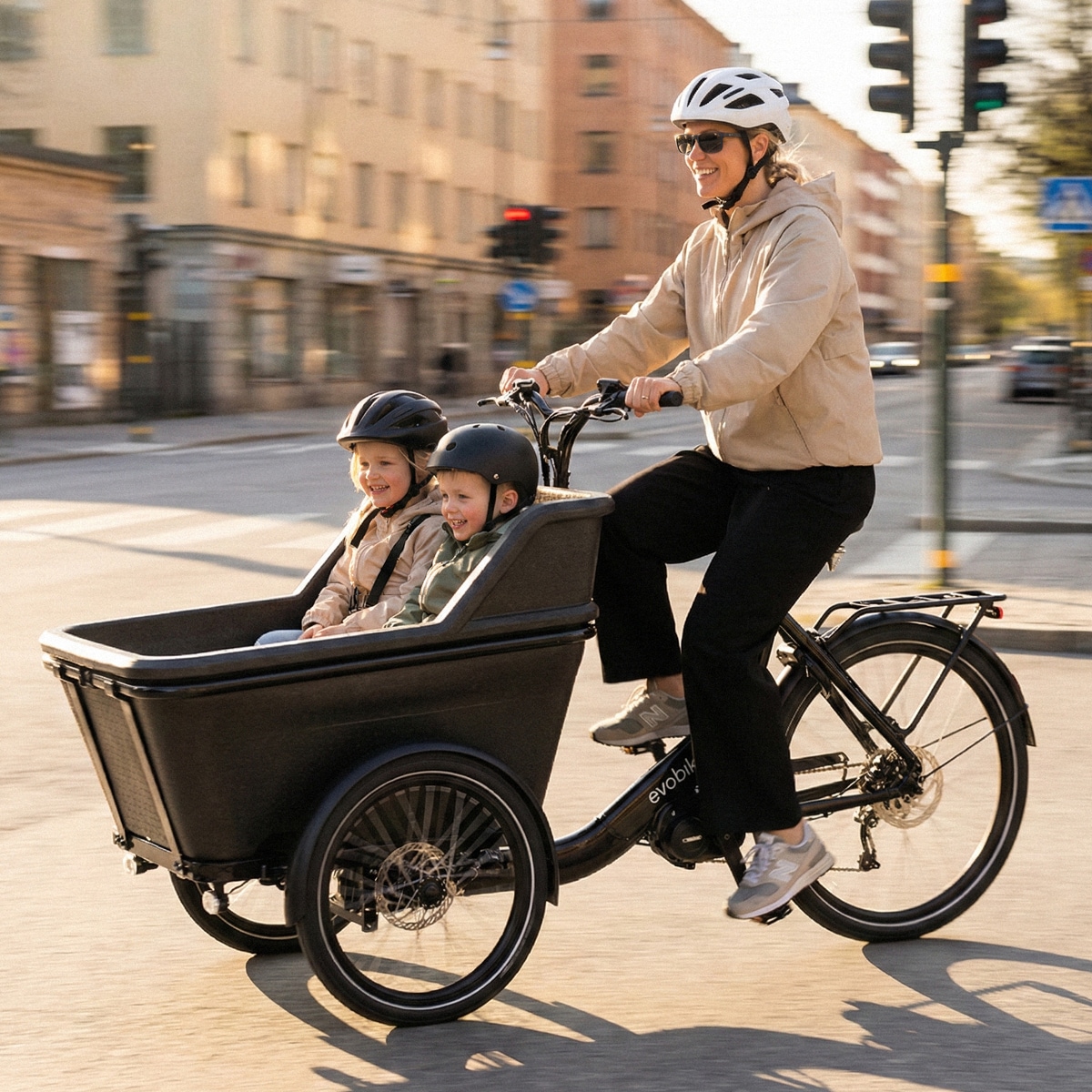 Evobike Cargo Premium Mid-Drive